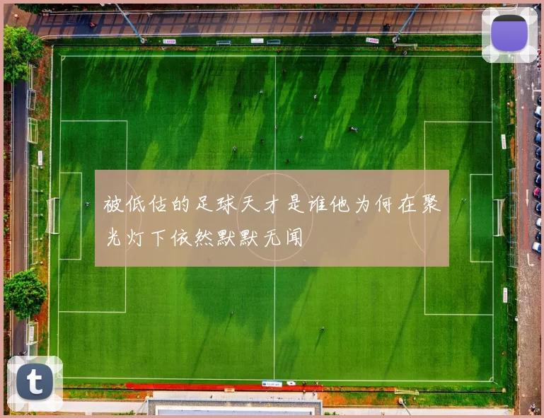 被低估的足球天才是谁他为何在聚光灯下依然默默无闻