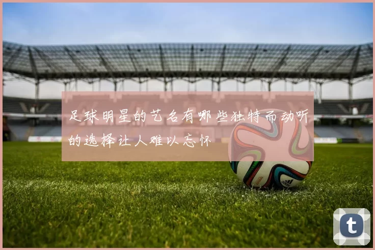 足球明星的艺名有哪些独特而动听的选择让人难以忘怀